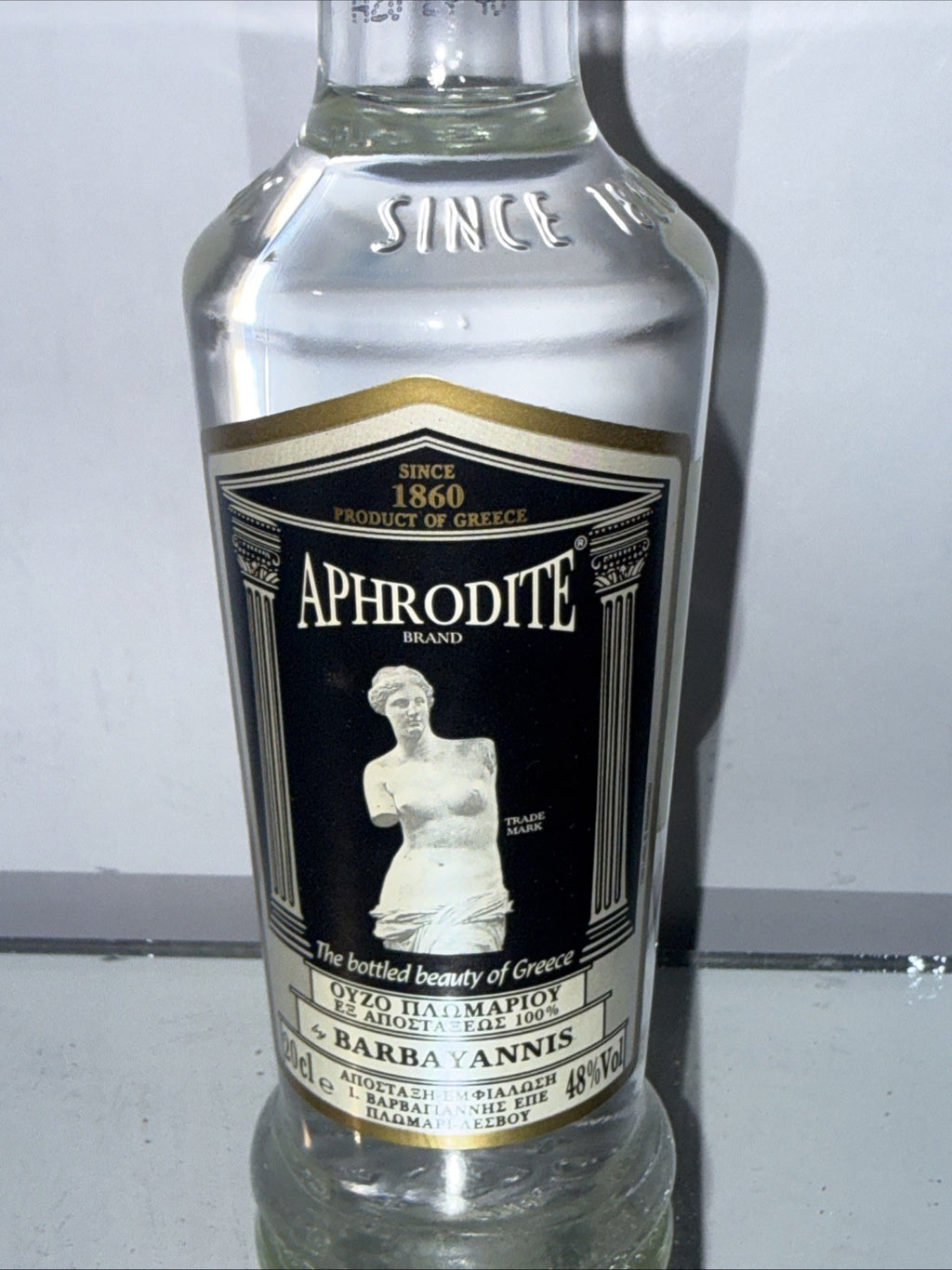 Aphrodite Ouzo – Barbayannis (Lesvos), 48% ABV