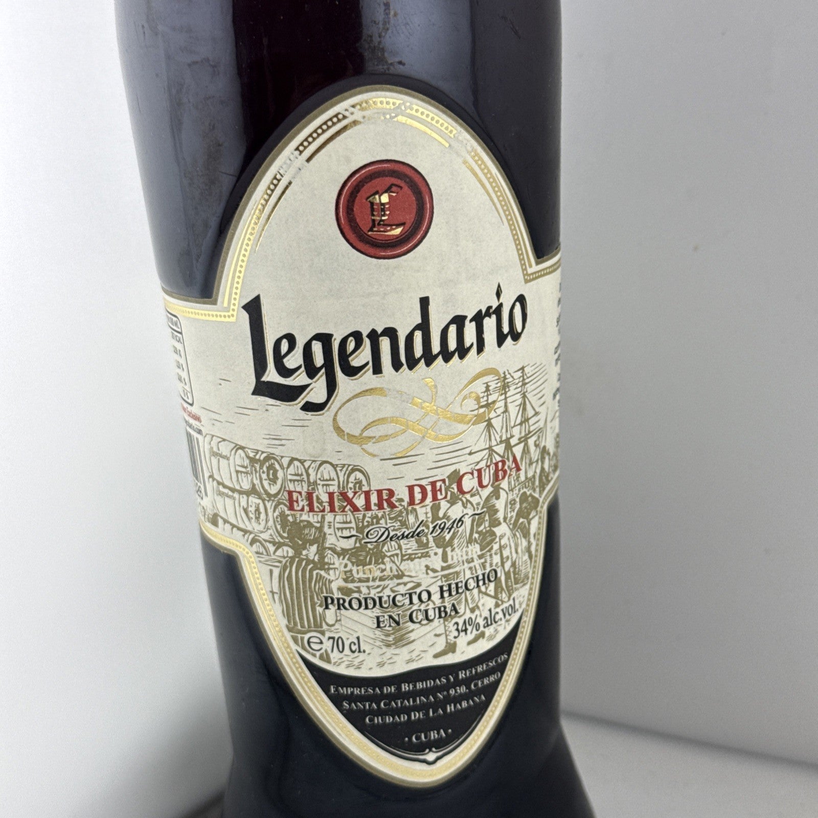 Legendario Elixir de Cuba Rum Liqueur 70cl 34% ABV
