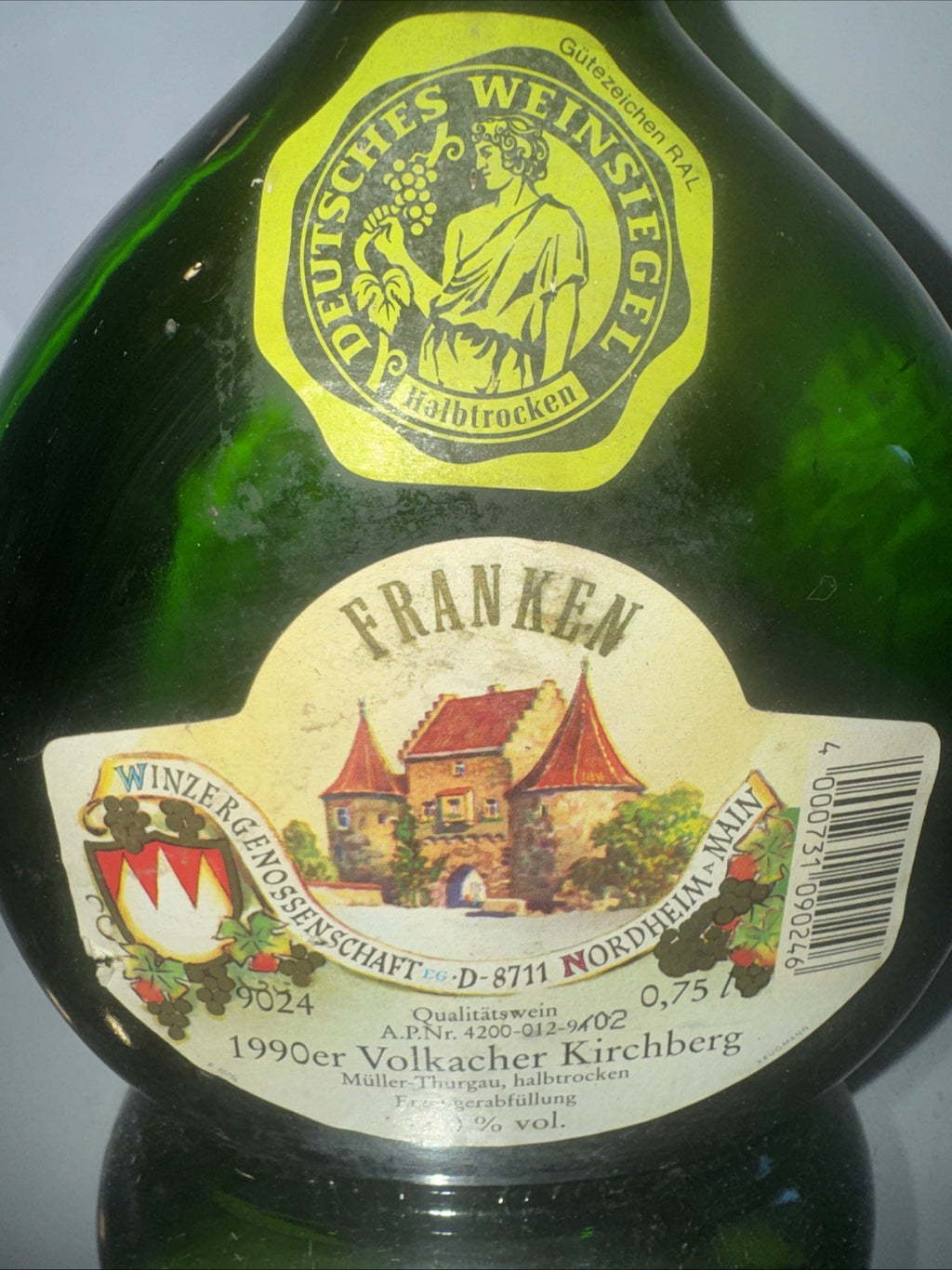 1990er Volkacher Kirchberg - German White Wine