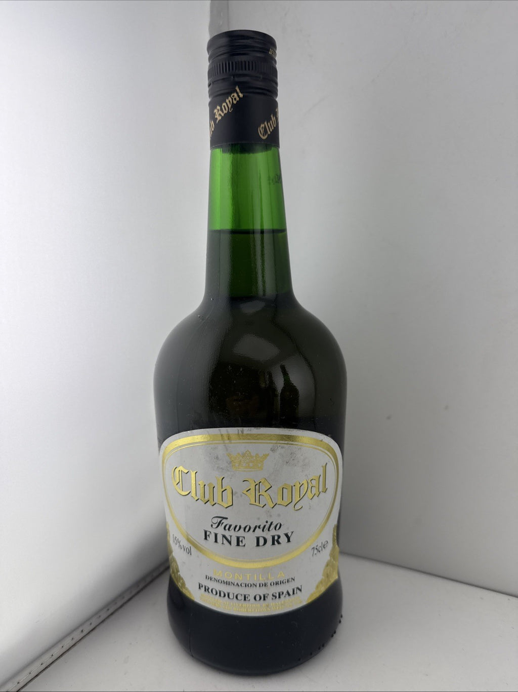 1970s Club Royal Favorito Fine Dry Montilla Spain 75cl 15% Vol 1l