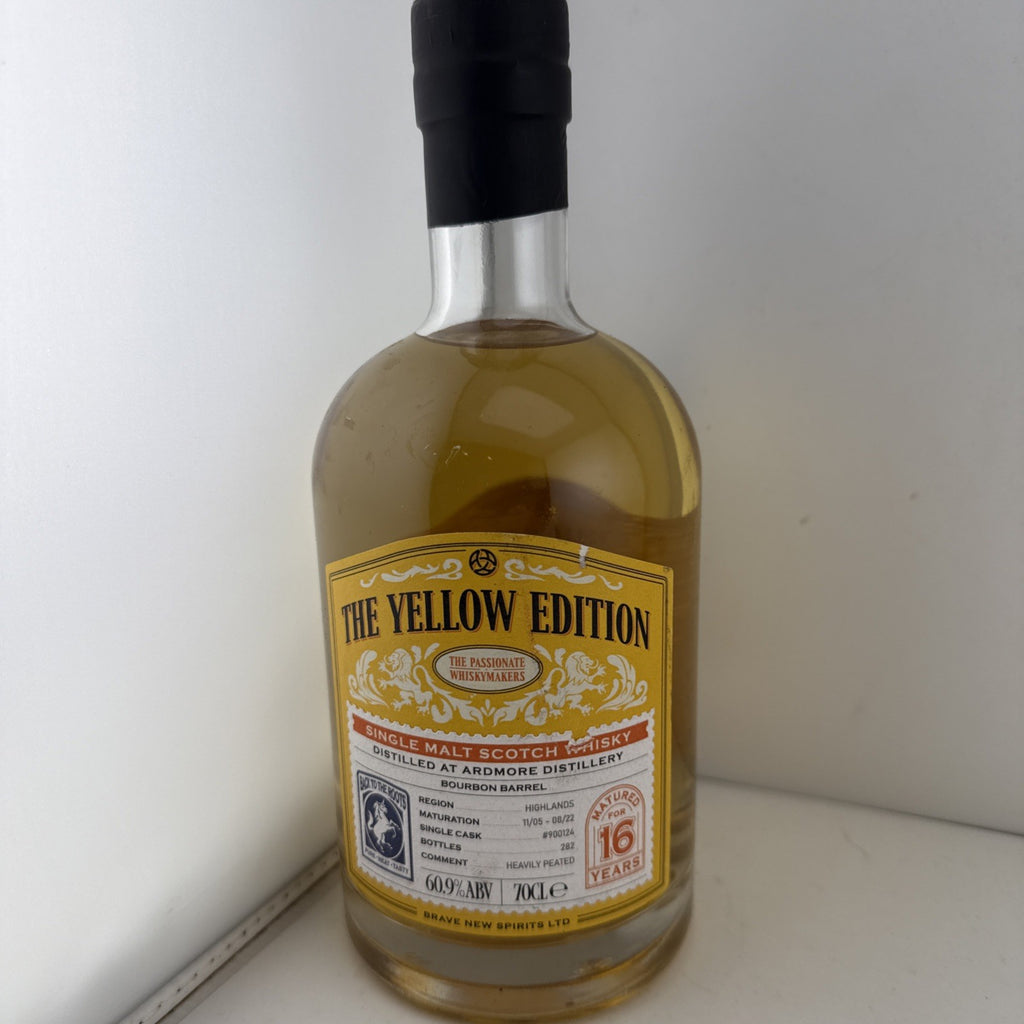 Ardmore 16 Year Old 2005 Yellow Edition Single Cask #900124 Whisky 70cl