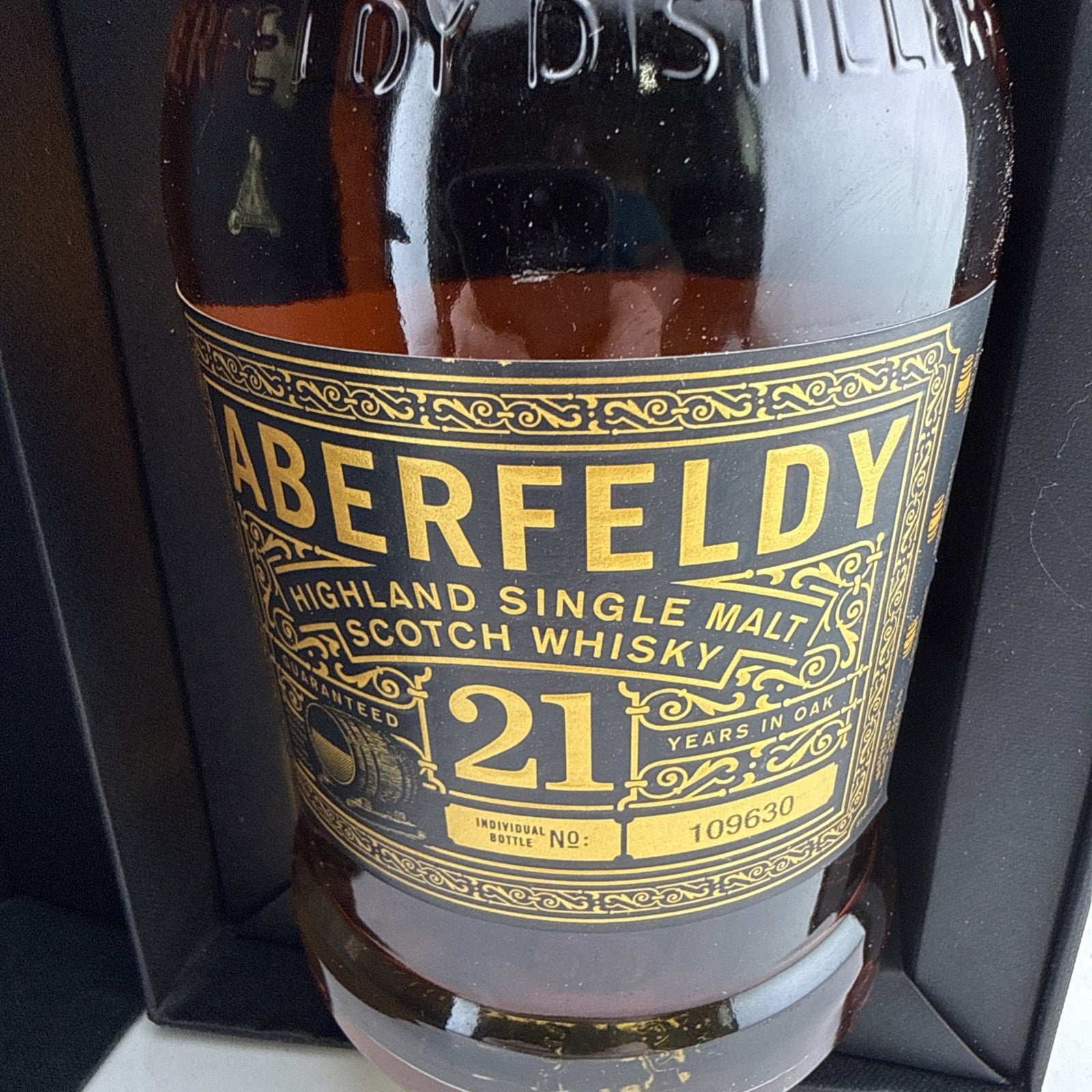 Aberfeldy 21 Year Old Highland Single Malt Scotch Whisky 70cl Boxed