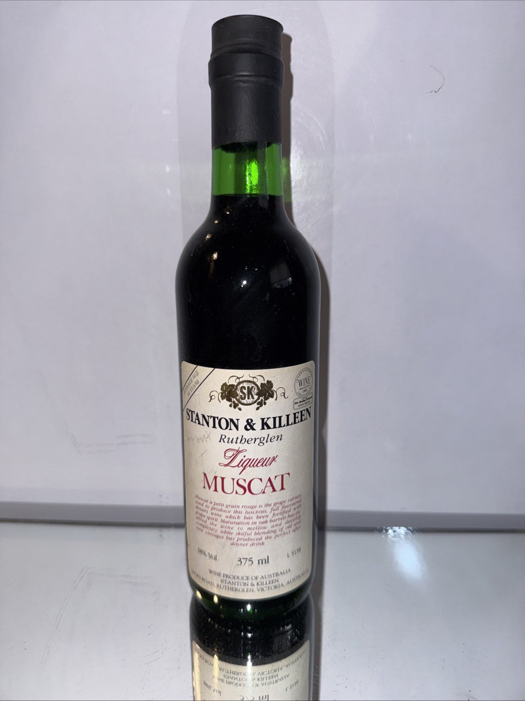 Stanton & Killeen Rutherglen Liqueur Muscat 1993 375ml