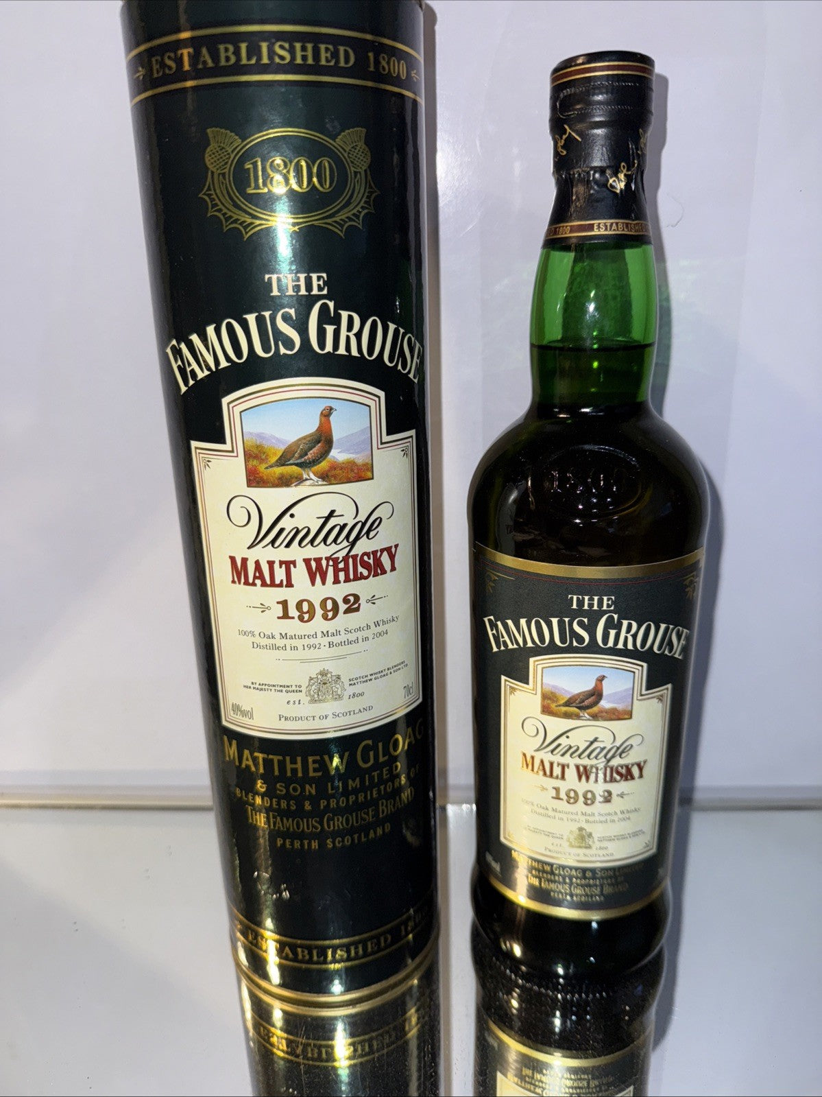 Famous Grouse 1992 Edition Bottled In 2004