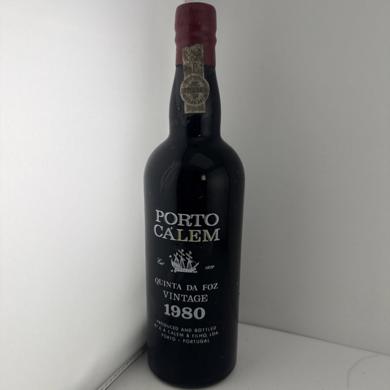 1980 Calem Quinta da Foz Vintage Port Portugal Dessert Wine
