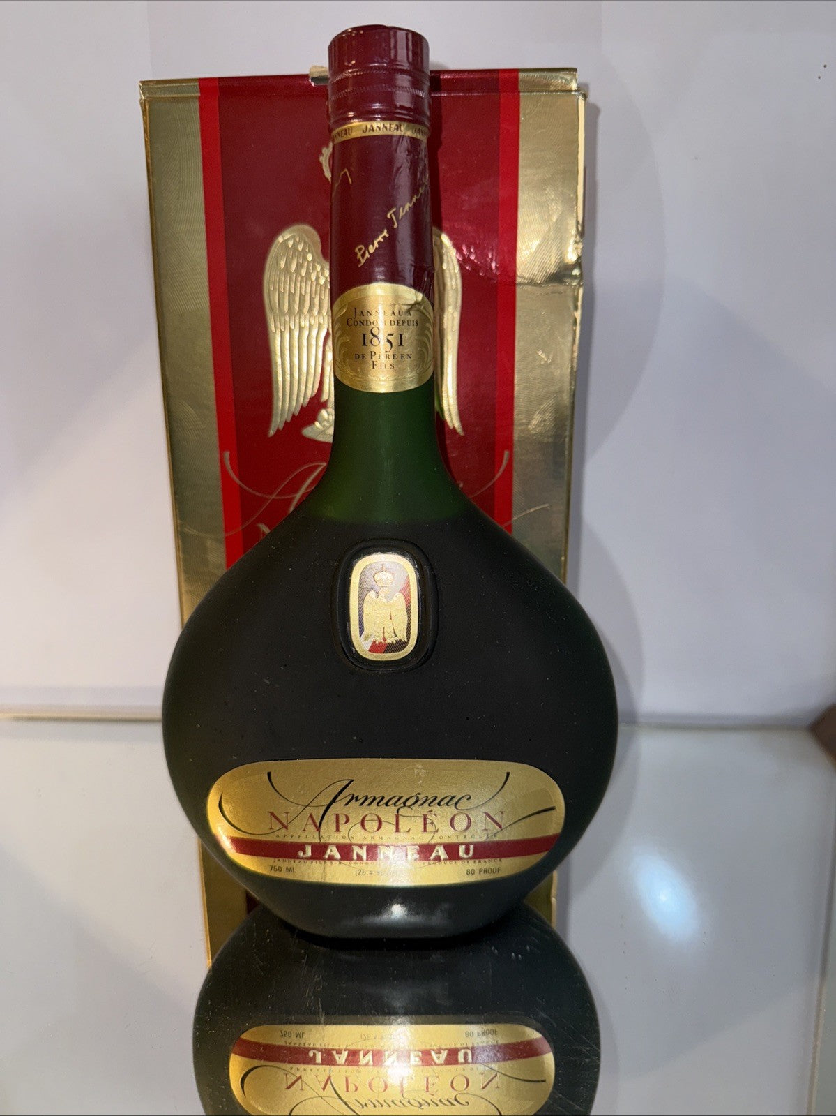 Janneau Napoleon Armagnac  1970s  bottling %proof Fl Ozs