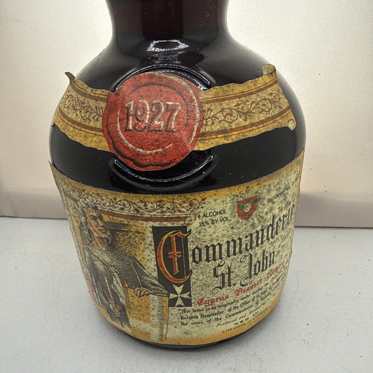 Commanderie St John — Cyprus Dessert Wine — 75cl — Limassol —