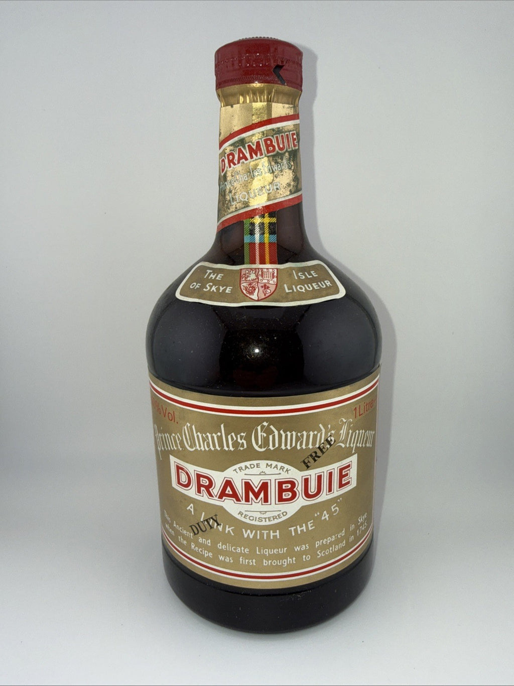 Drambuie – Prince Charles Edward’s Liqueur 1L 1988-94 Bottle