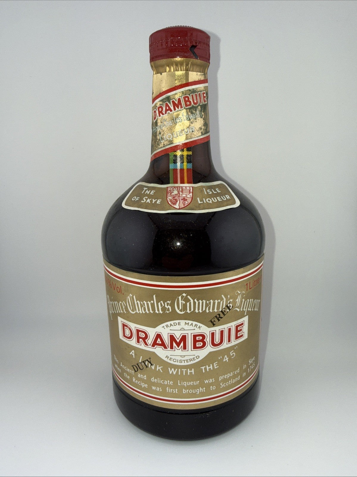 Drambuie – Prince Charles Edward’s Liqueur 1L 1988-94 Bottle