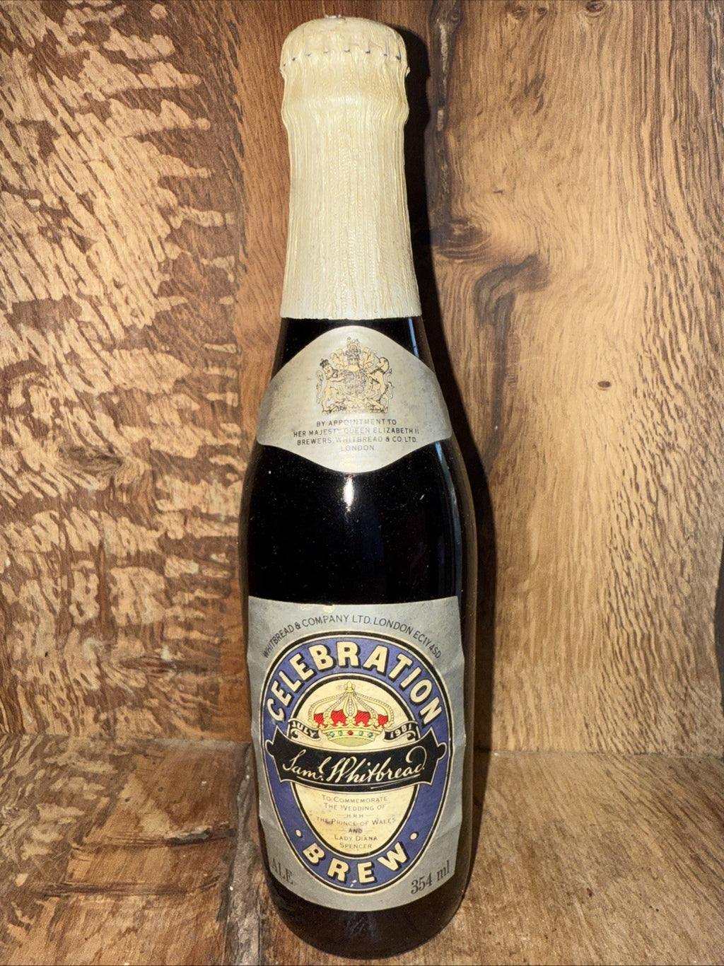 Whitbread and co Celebration Brew Charles and Diana Wedding 1981