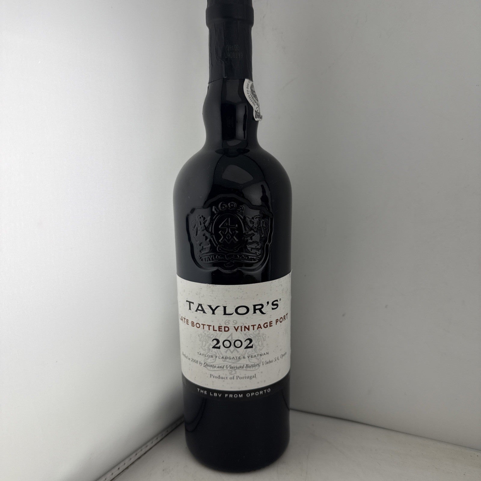 Taylor’s Late Bottled Vintage Port 2002 LBV 75cl Bottled 2008