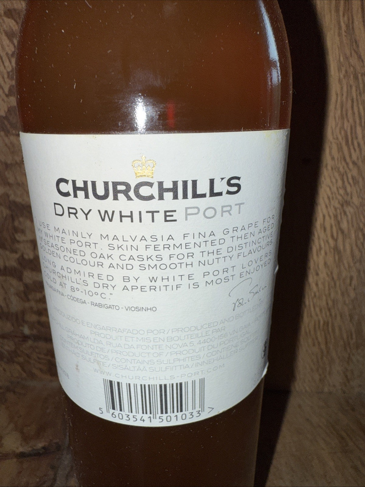 Churchills  Dry White Port