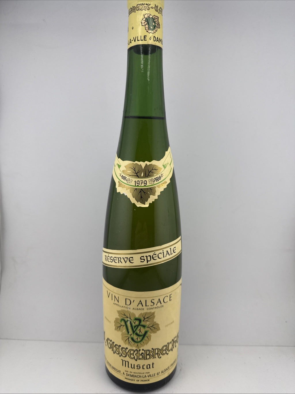 1979 Vetter & Susselbrecht Muscat Réserve Spéciale Alsace 75cl