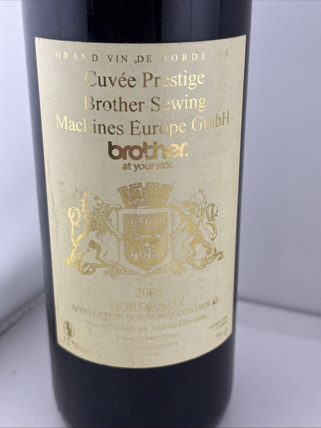 2005 Brother Sewing Machines Europe GmbH Bordeaux Wine 75cl