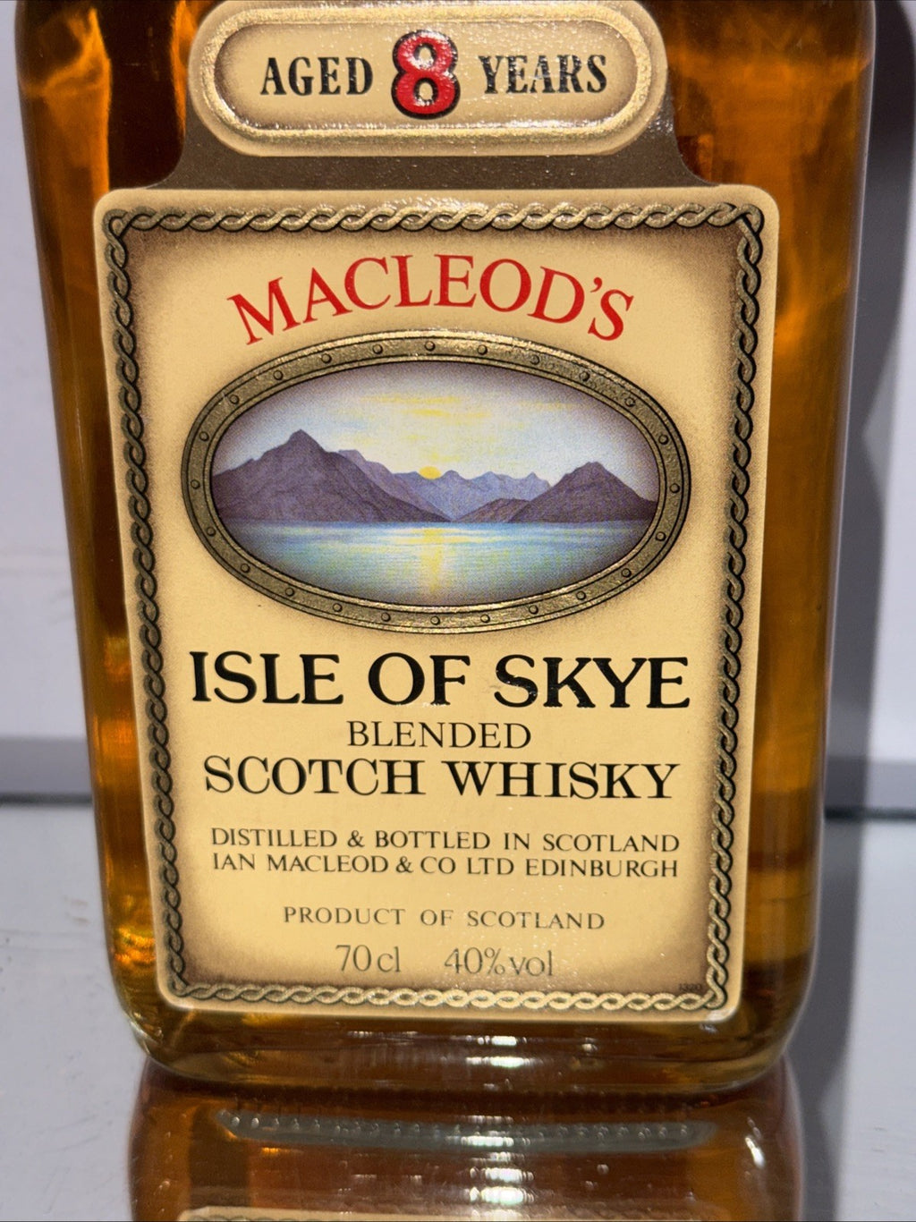 Macleod’s Isle of Skye – Aged 8 Years – Blended Scotch Whisky Dates To 1995/05
