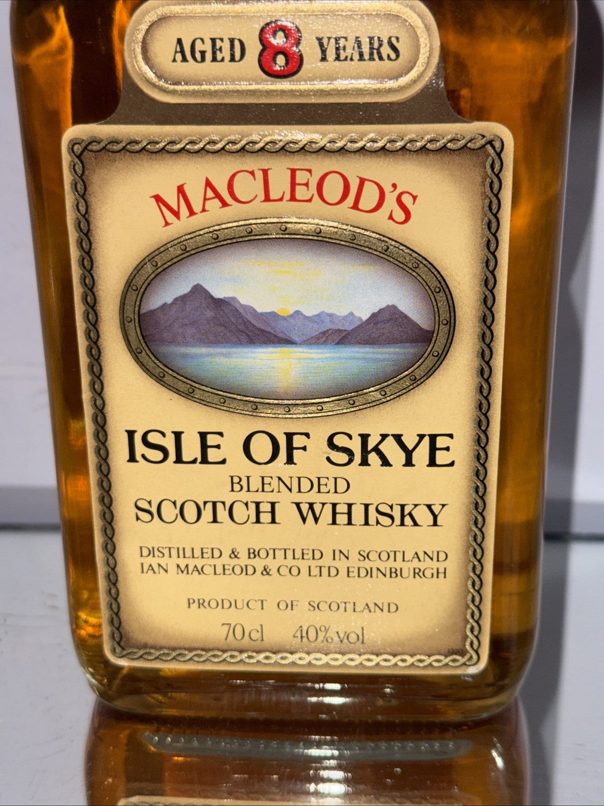 Macleod’s Isle of Skye – Aged 8 Years – Blended Scotch Whisky Dates To 1995/05