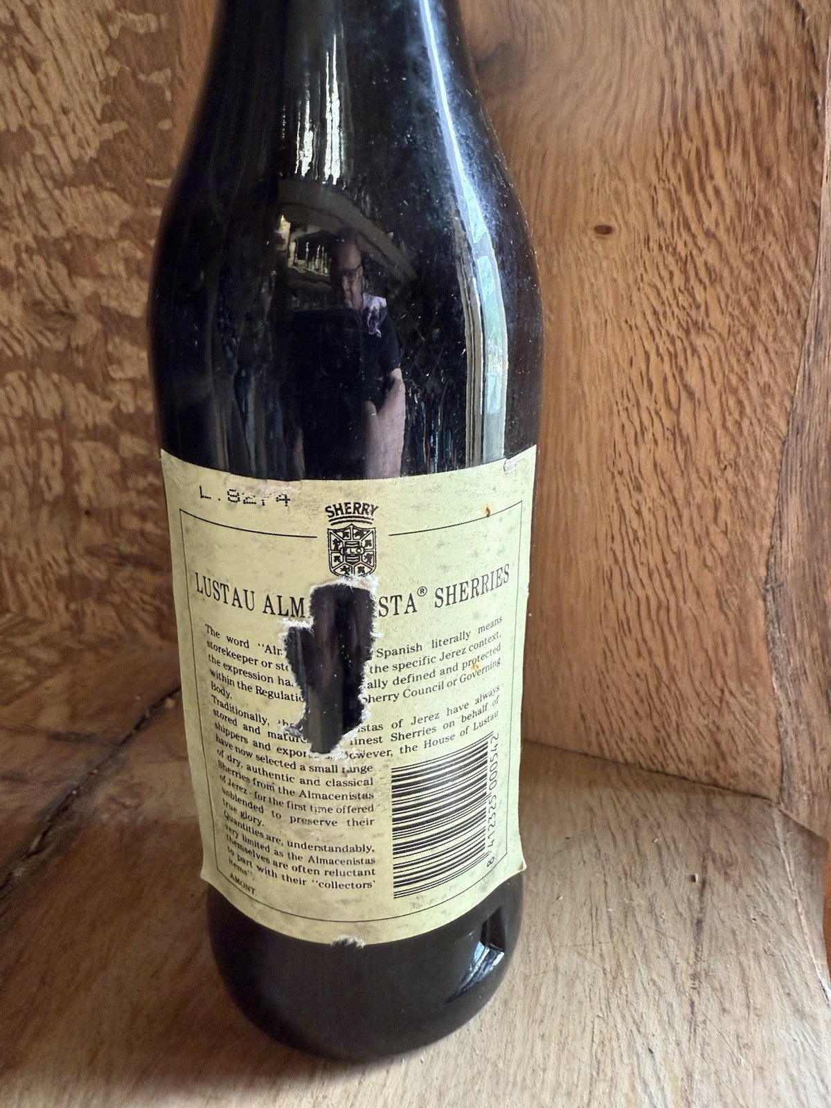 Lustau ALMACENISTA Amontillado Sherry 1990s 37.5cl