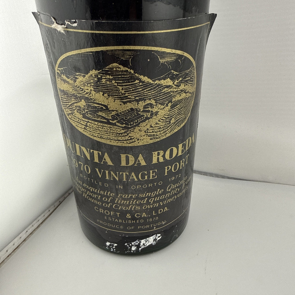 Croft Quinta Da Roeda 1970 Vintage Port 75cl Portugal Old Bottle