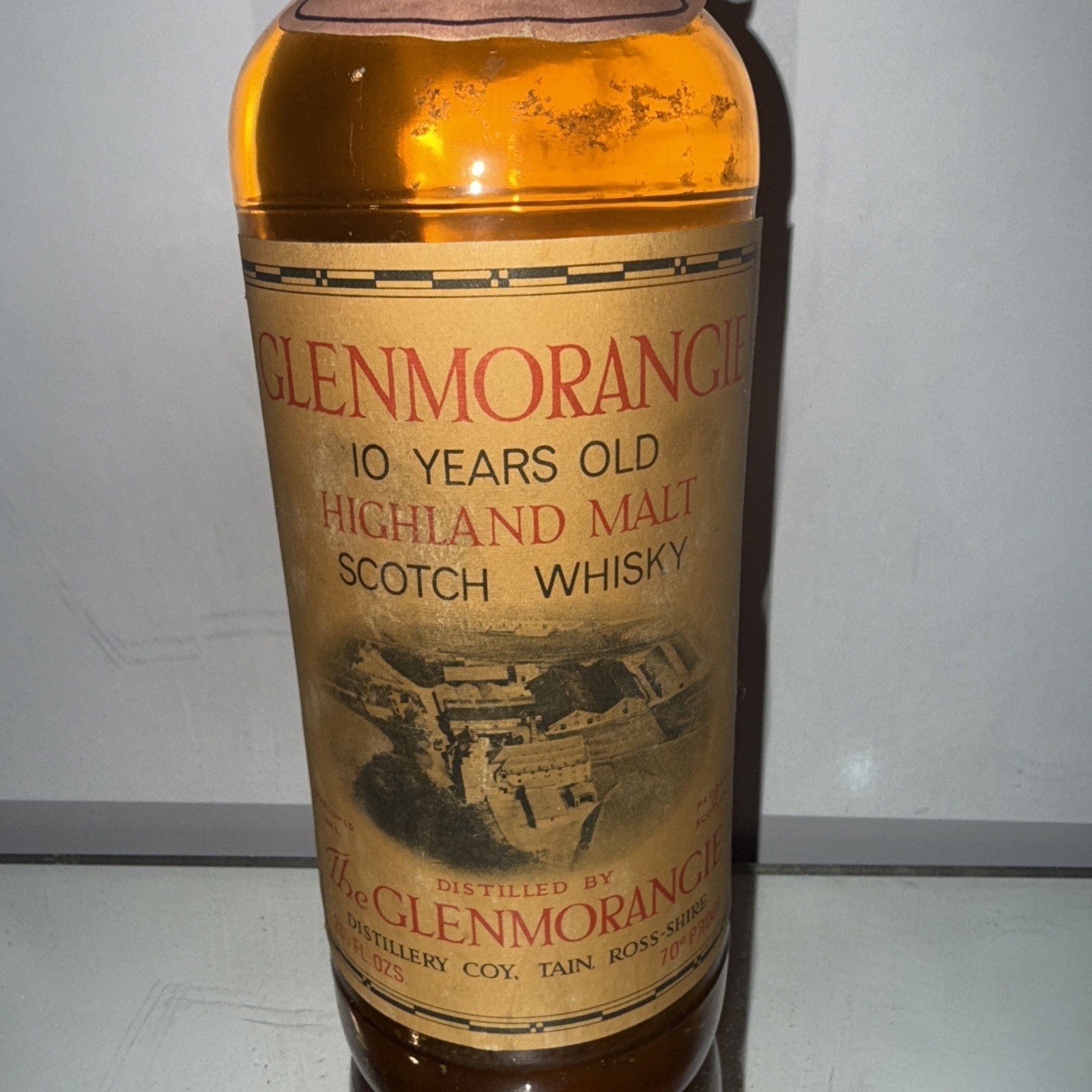Glenmorangie 10 Years Old Highland Single Malt Scotch Whisky 26 2/3 Floz 70proof