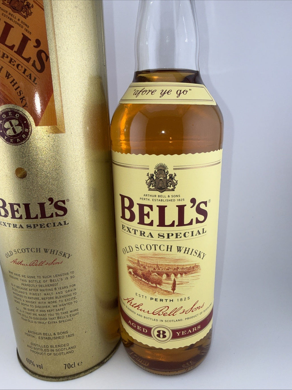 Bells Old Scotch Whisky  Bottled 1988-93 vintage matured 75cl Tin Box