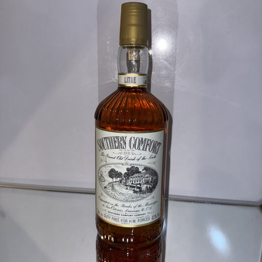 1980s Bottle of Southern Comfort 70 cl 43% ABV For HM Forces Collectors Bottle