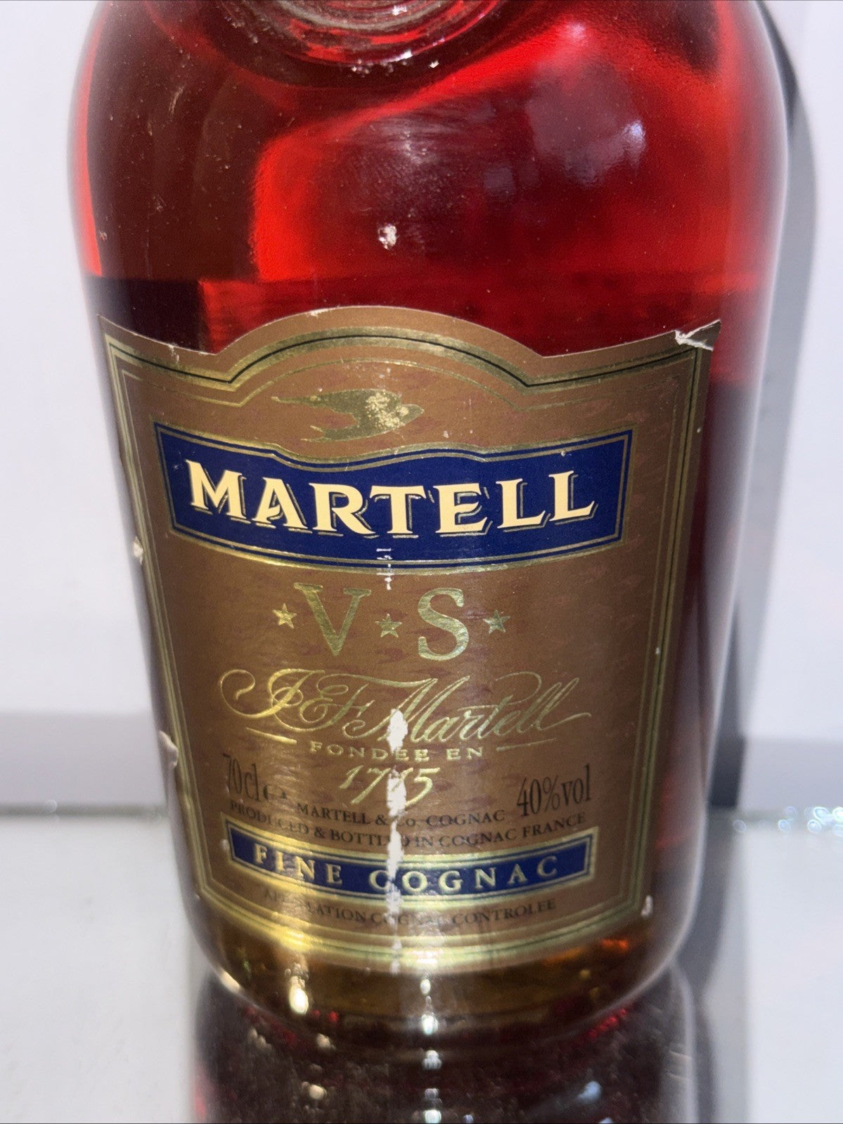 Martell VS Cognac Bottled Late 1990s rare martured