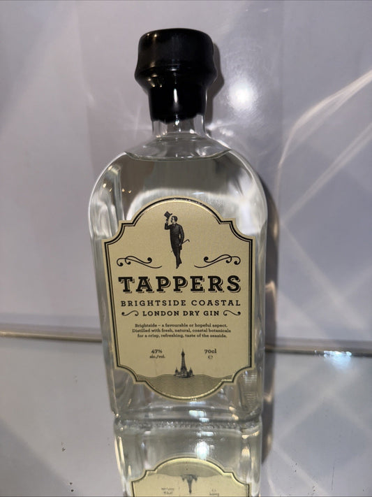 Tappers Brightside Coastal London Dry Gin 70 Cl(Indiv. Nos) Distillery Now Close