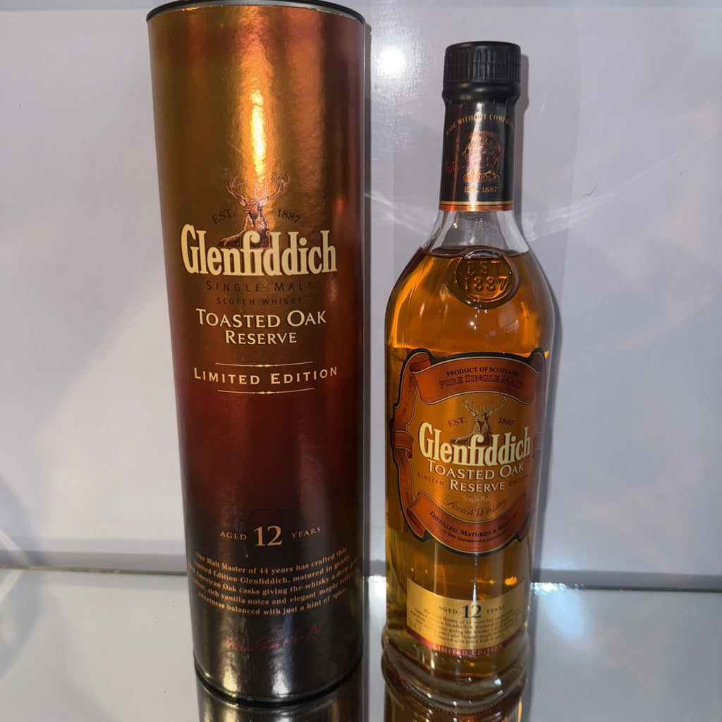 Glenfiddich 12 Year Old Toasted Oak Reserve Limited Edition discontinued 2006