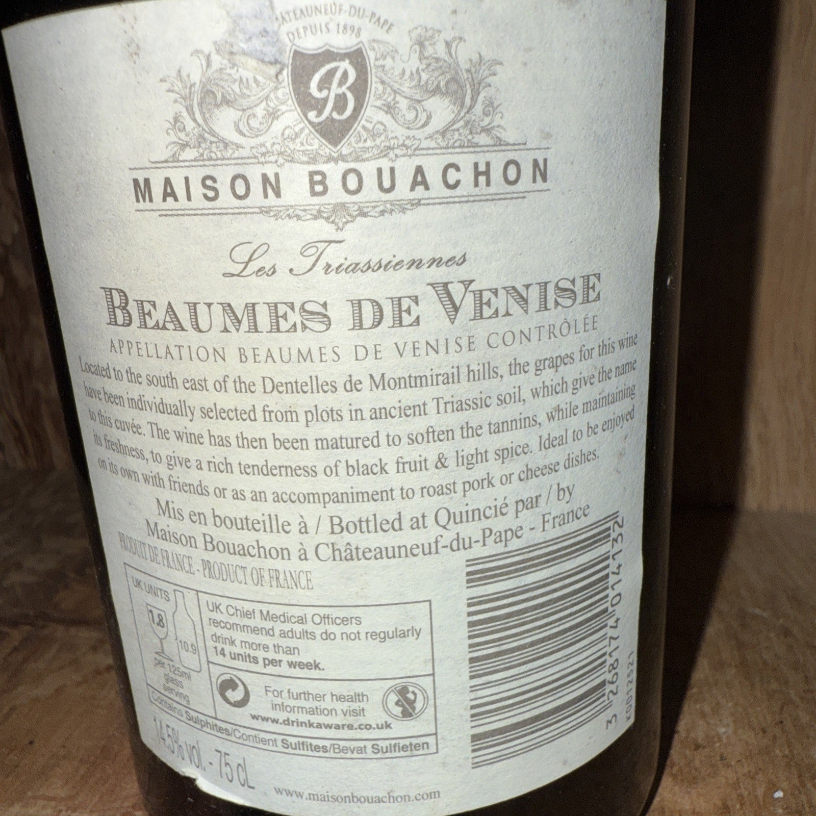 Maison Bouachon Baumes de Venise Les Triassiennes