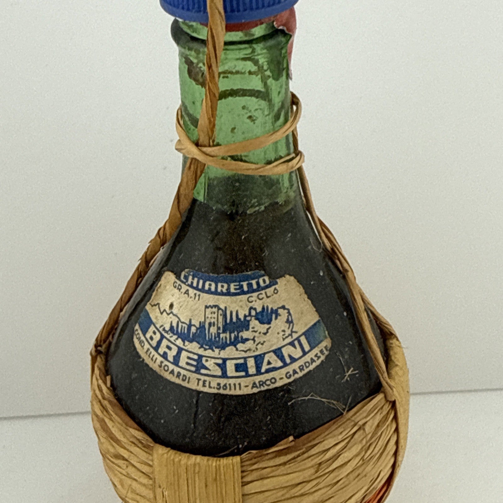 Bresciani Soave Italian Wine Miniature c.1960s