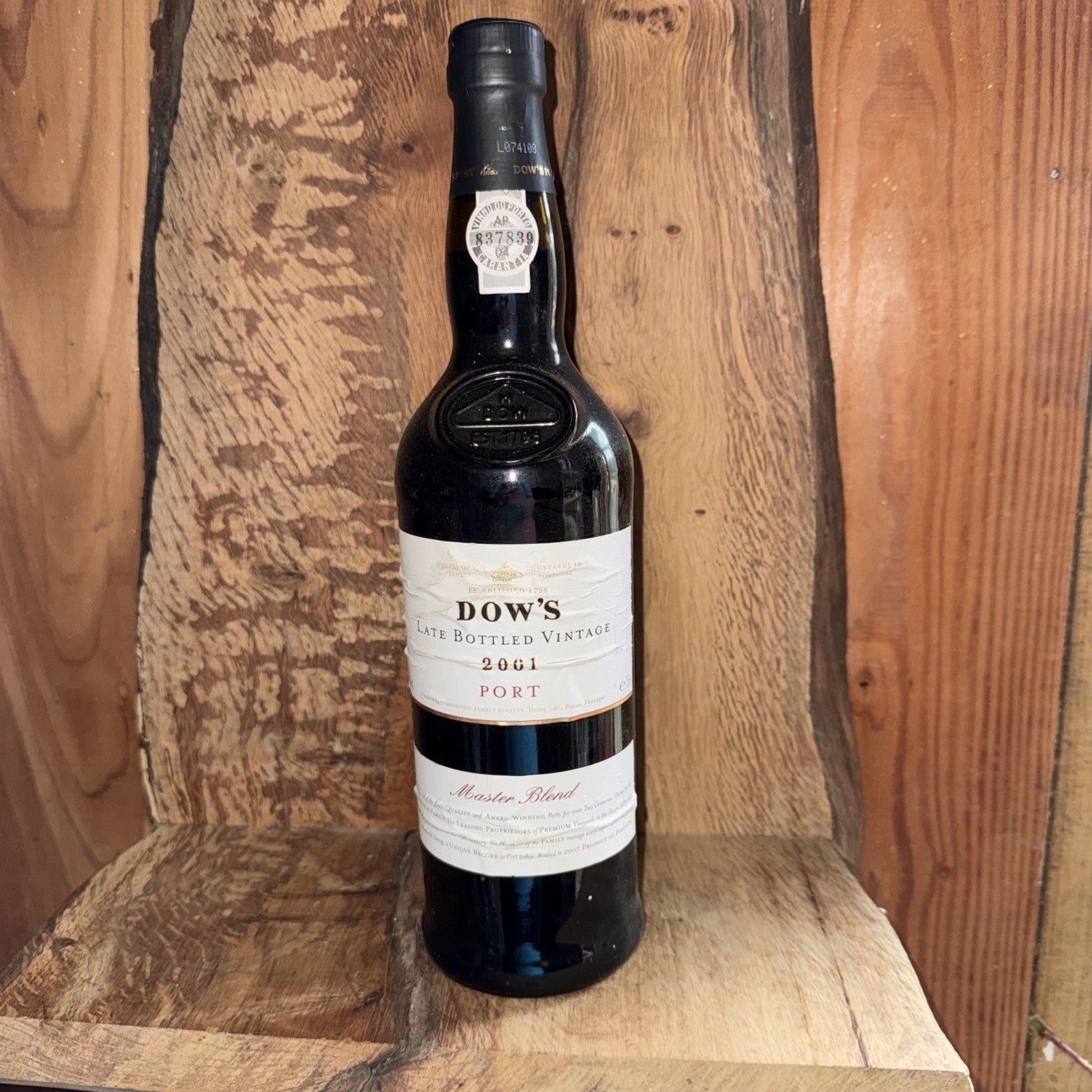 Dow's LBV 2001 Vintage Port