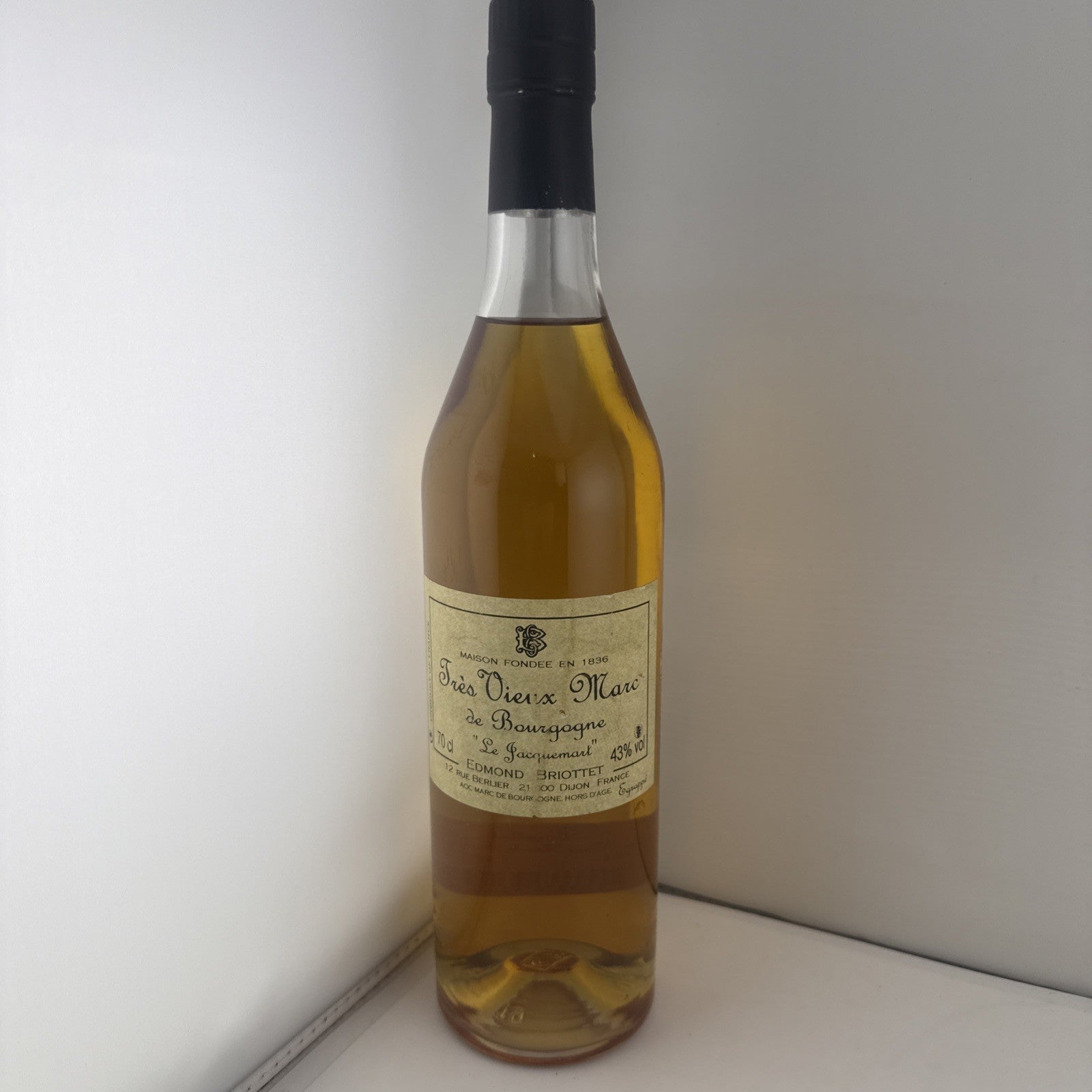 Briottet Très Vieux Marc de Bourgogne 70cl 43% Vintage 1980s Early 90s