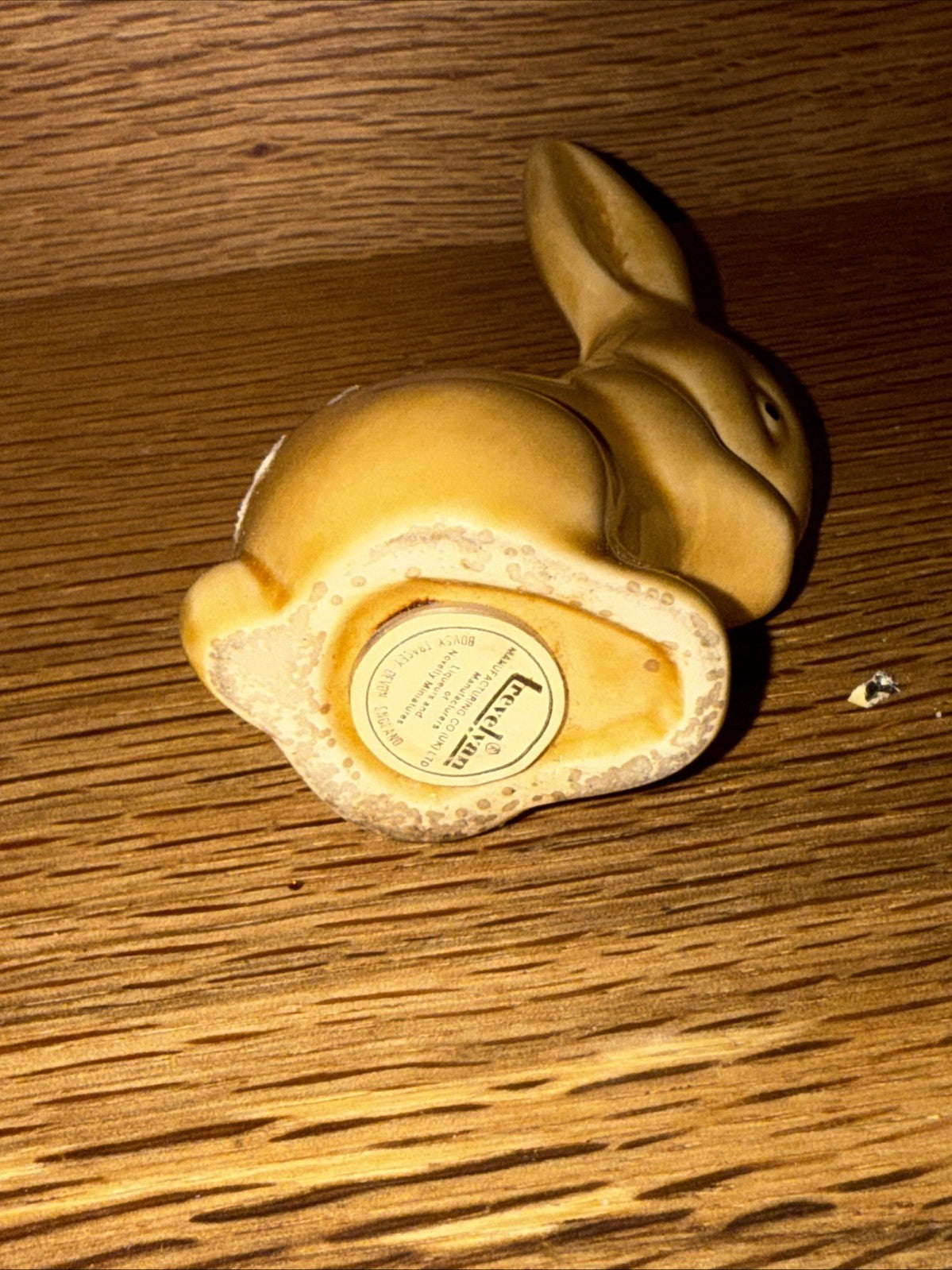 Porcelain Rabbit Miniature ( Empty)