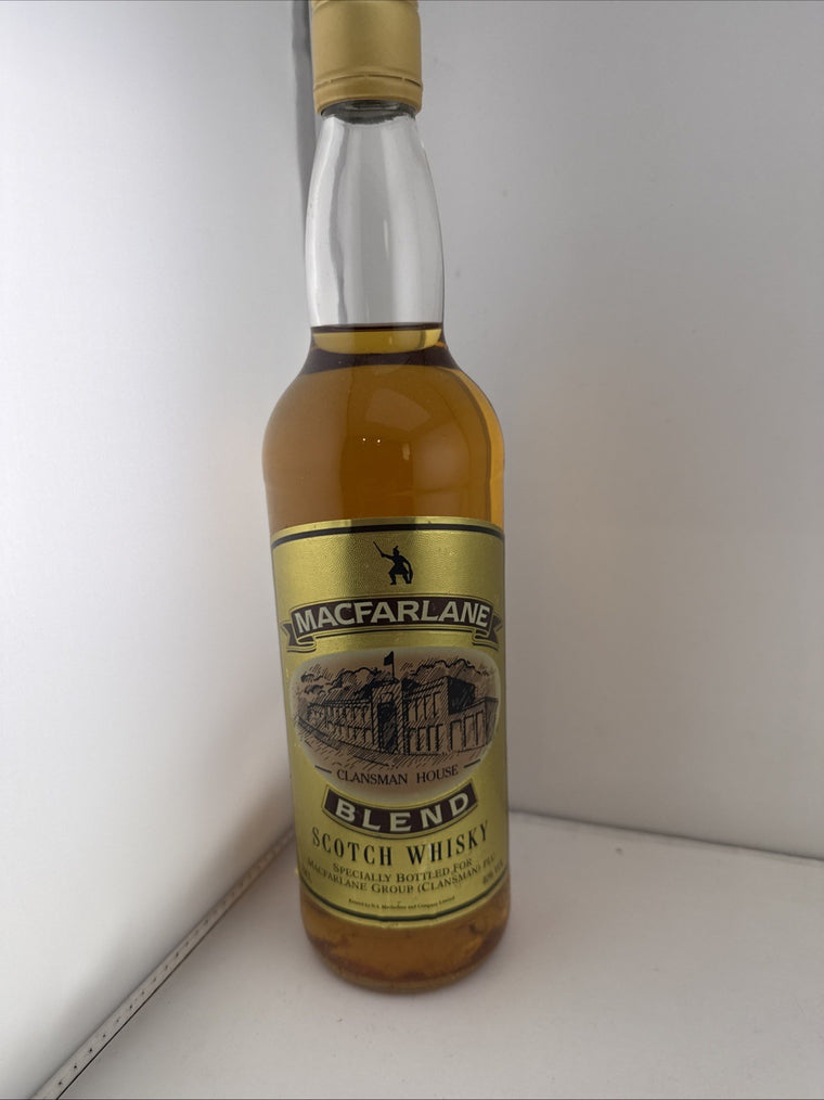 Vintage Macfarlane Blend Scotch Whisky 70cl 40% Clansman House