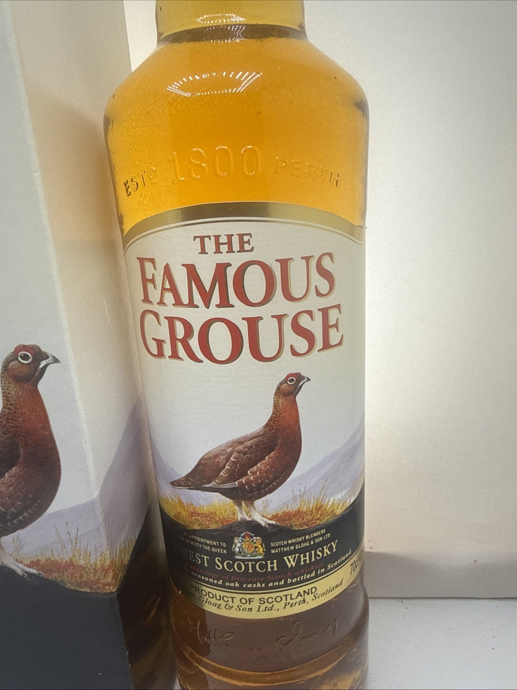 🥃 The Famous Grouse — Finest Scotch — 70cl · 40% — 2000s