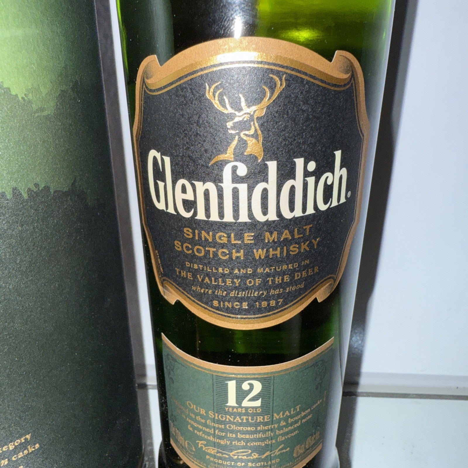 Glenfiddich 12 Year Old Single Malt  70cl Signature 40% vintage mature