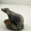 1981 Beneagles Scotch Whisky Beswick Badger Miniature Decanter Full Rare