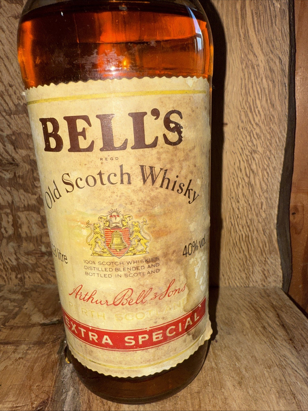Bells Whisky 1.13L Bottled 1980s vintage matured