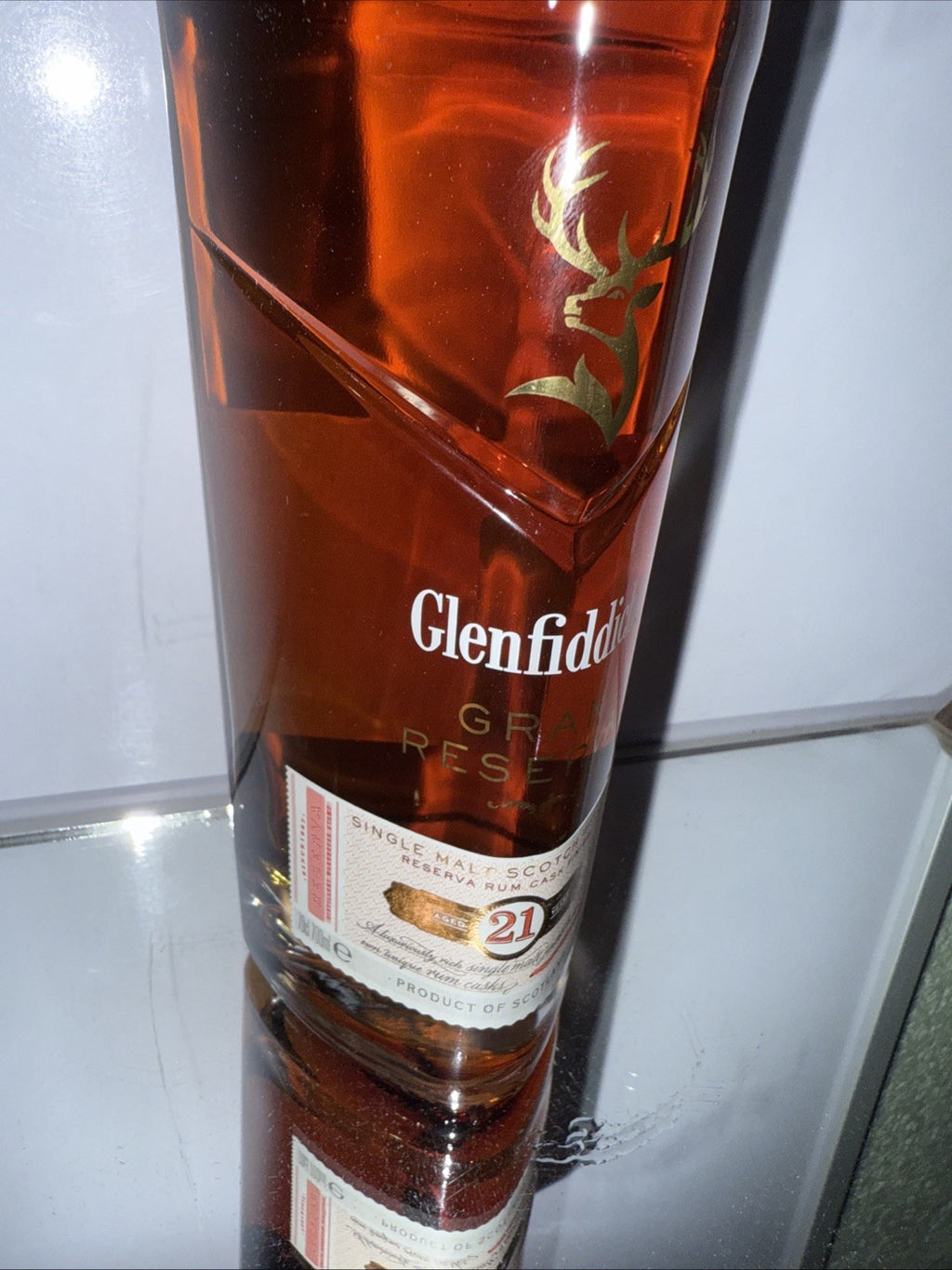 The Glenfiddich 21 Year Old Gran Reserva Single Malt Scotch Whisky 40%abv