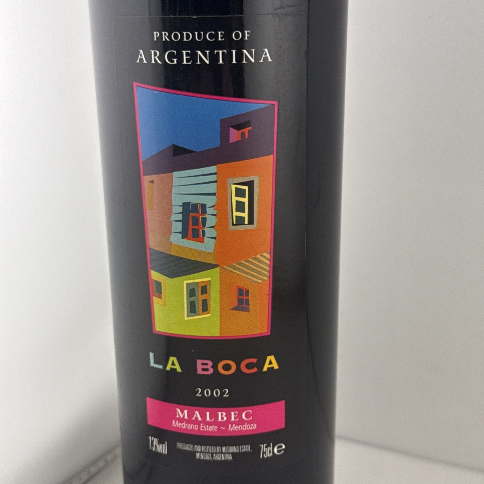 2002 La Boca Malbec Mendoza Argentina Red Wine 75cl Full Bottle