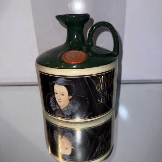Glenfiddich Single Malt Scotch Whisky Mary Queen Of Scots Decanter 1980s