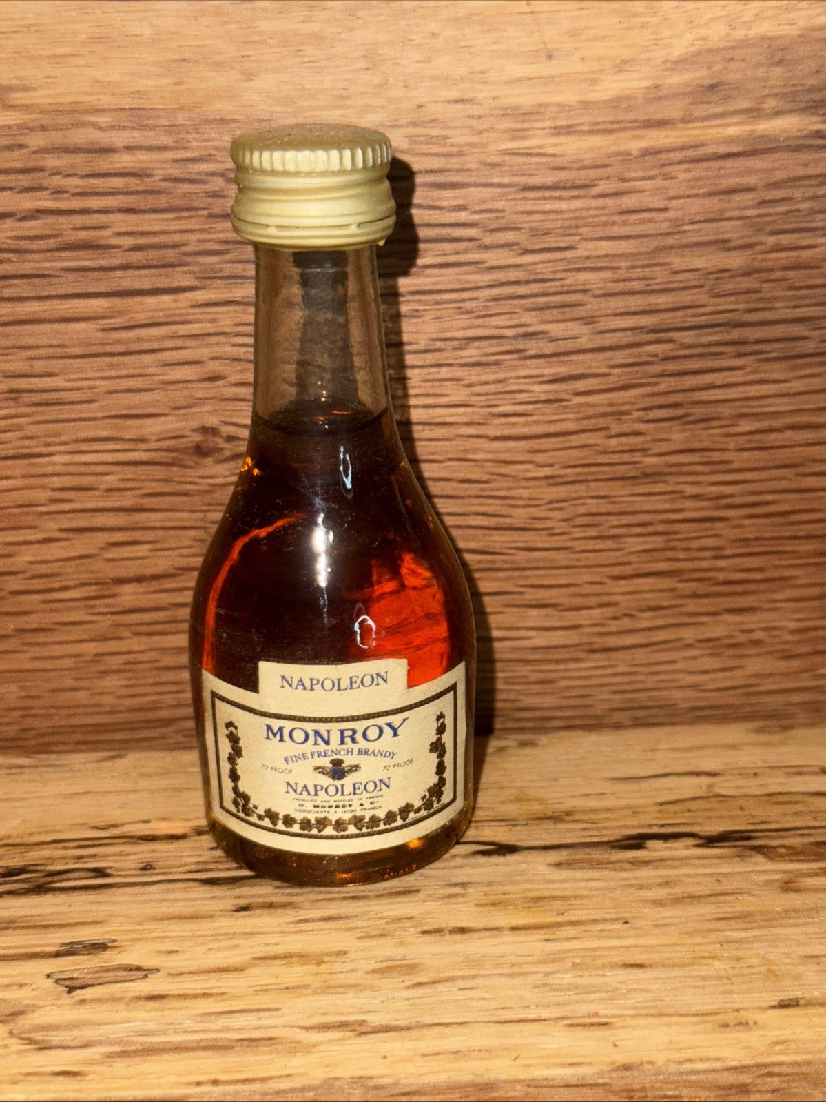 1970s Monroy Brandy Miniature Vintage Full