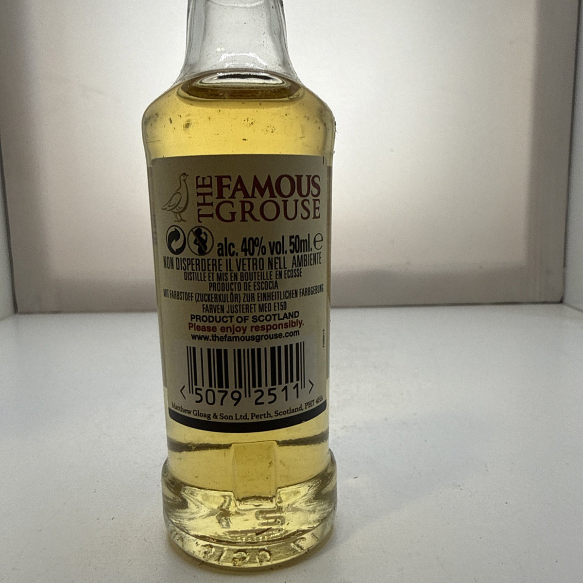 Famous Grouse — 50ml Blended Scotch — Red Cap
