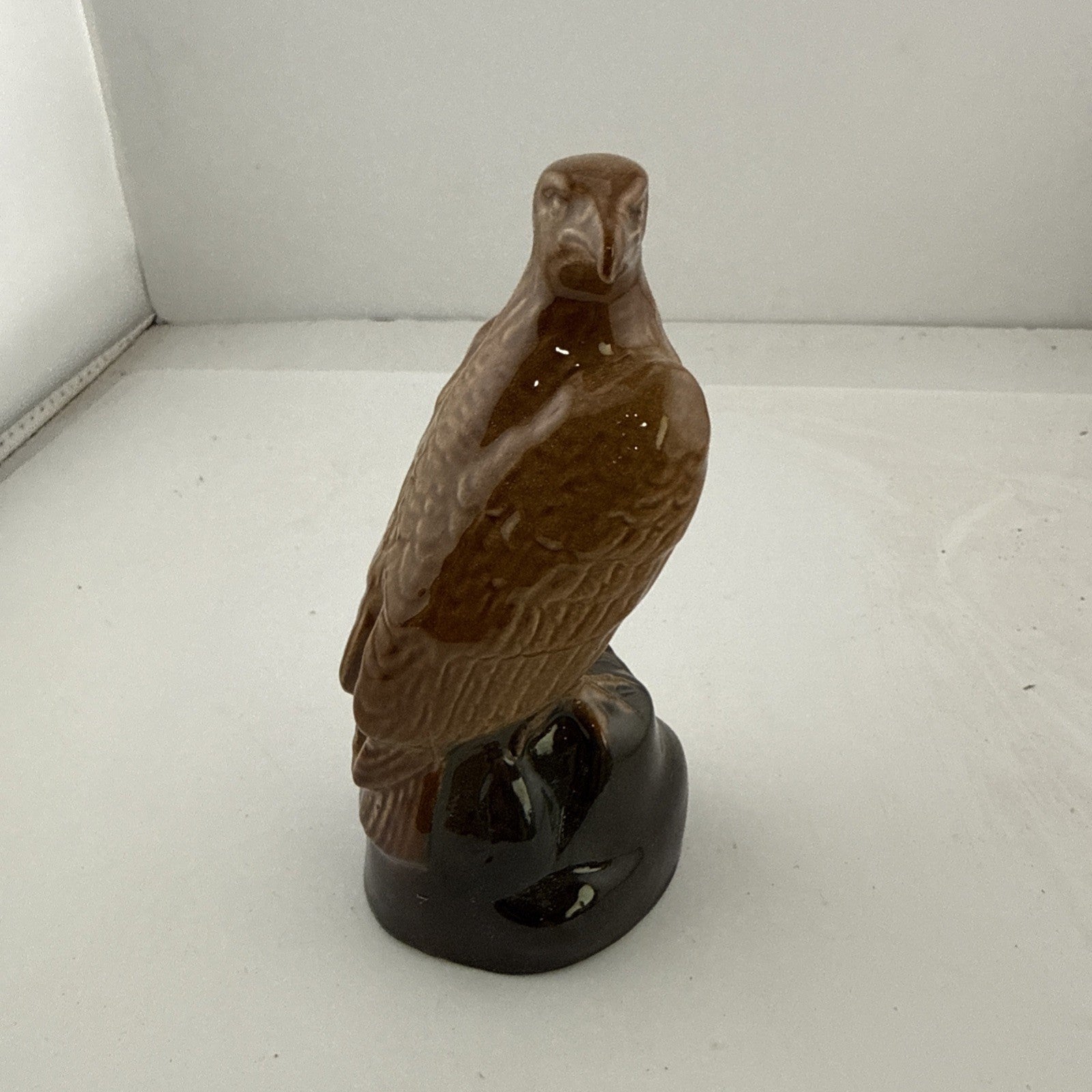 Beneagles Scotch Whisky Miniature Eagle Decanter 70 Proof Wade Pottery Empty