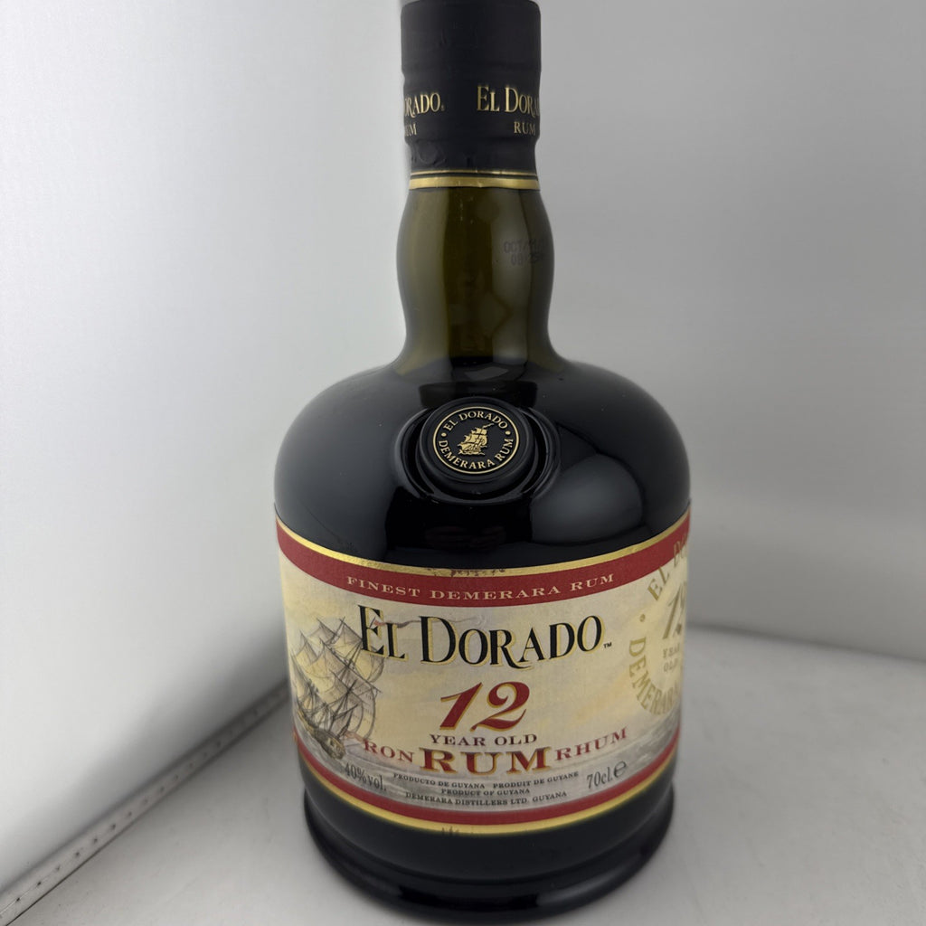 El Dorado 12 Year Old Rum 70cl 40% ABV – Gift Boxed