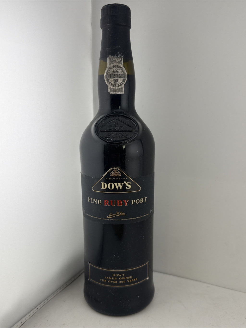 Dow’s Fine Ruby Port 75cl NV Portugal Fortified Wine 1990s Bottle