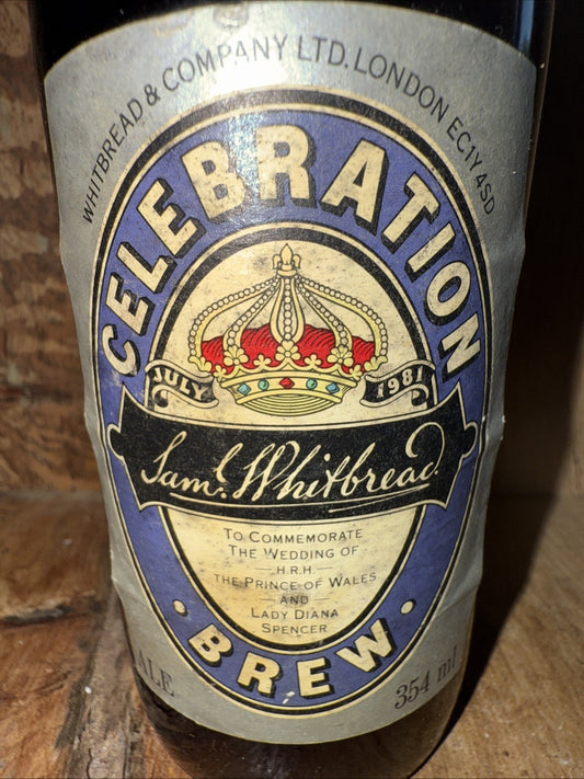 Whitbread and co Celebration Brew Charles and Diana Wedding 1981