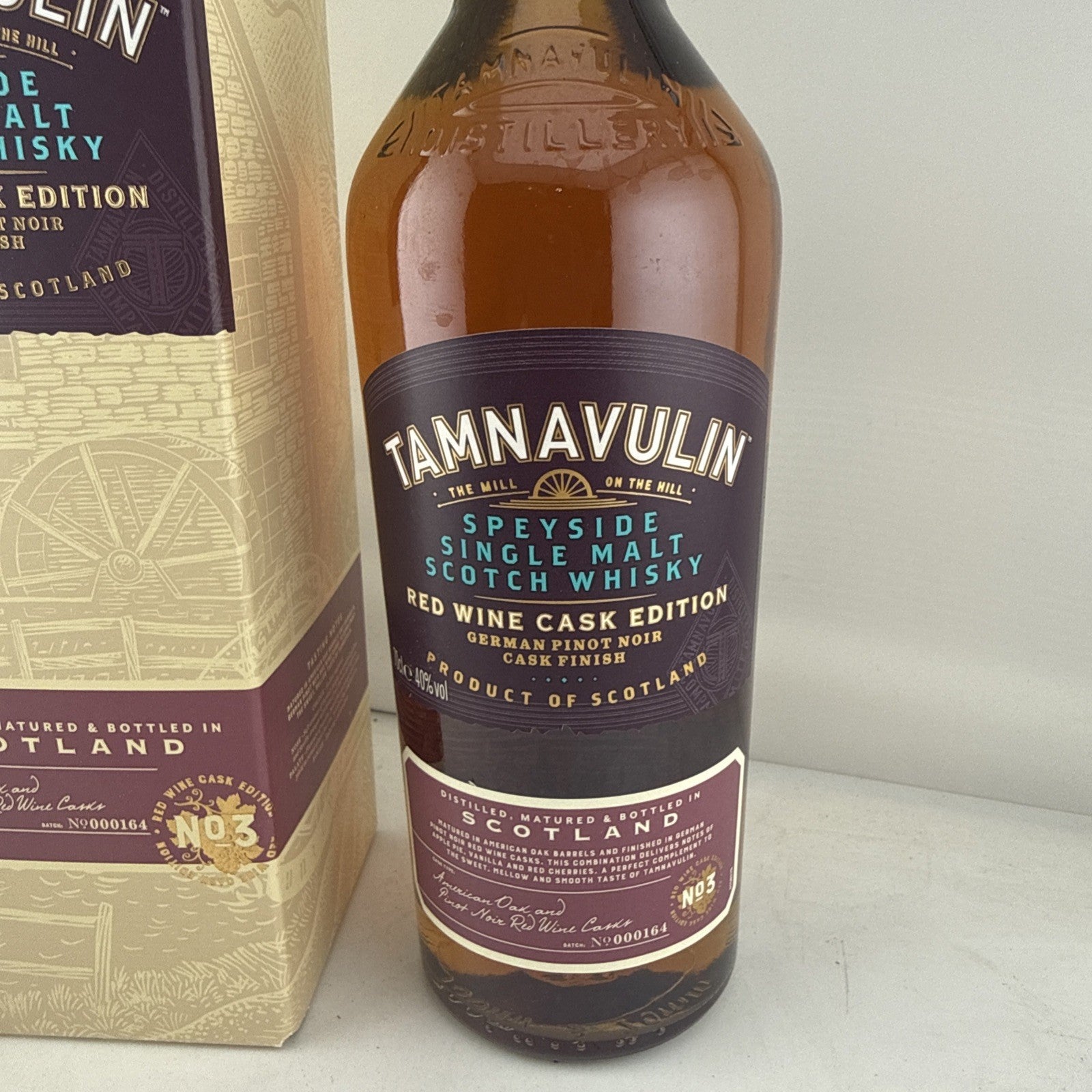 Tamnavulin Red Wine Cask Edition No.3 Speyside Whisky 70cl 40% ABV