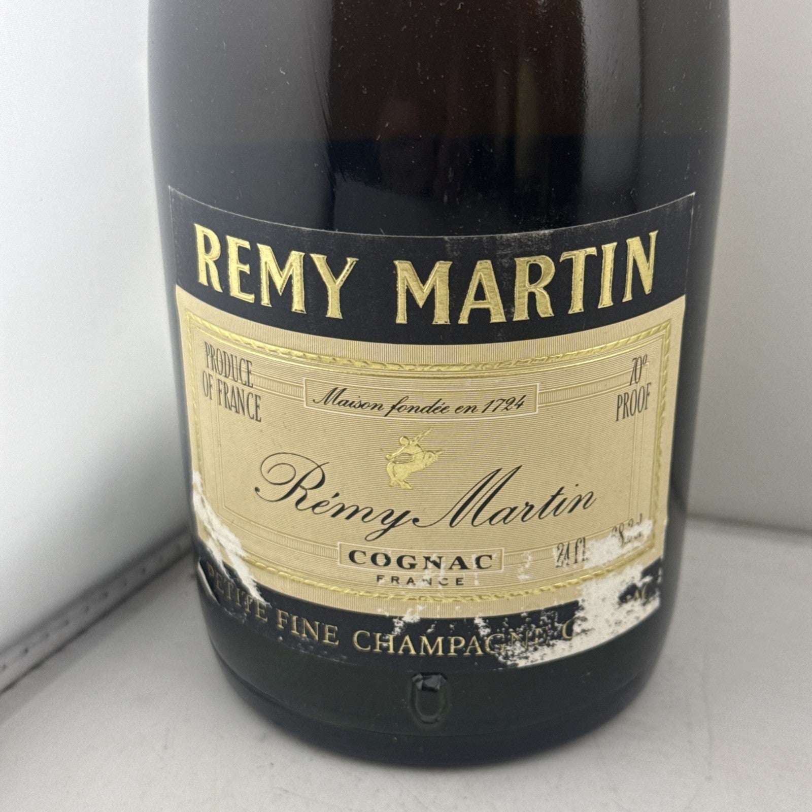 SALE Rémy Martin VSOP Fine Champagne Cognac, Clear Not Frosted Glass B.1960s