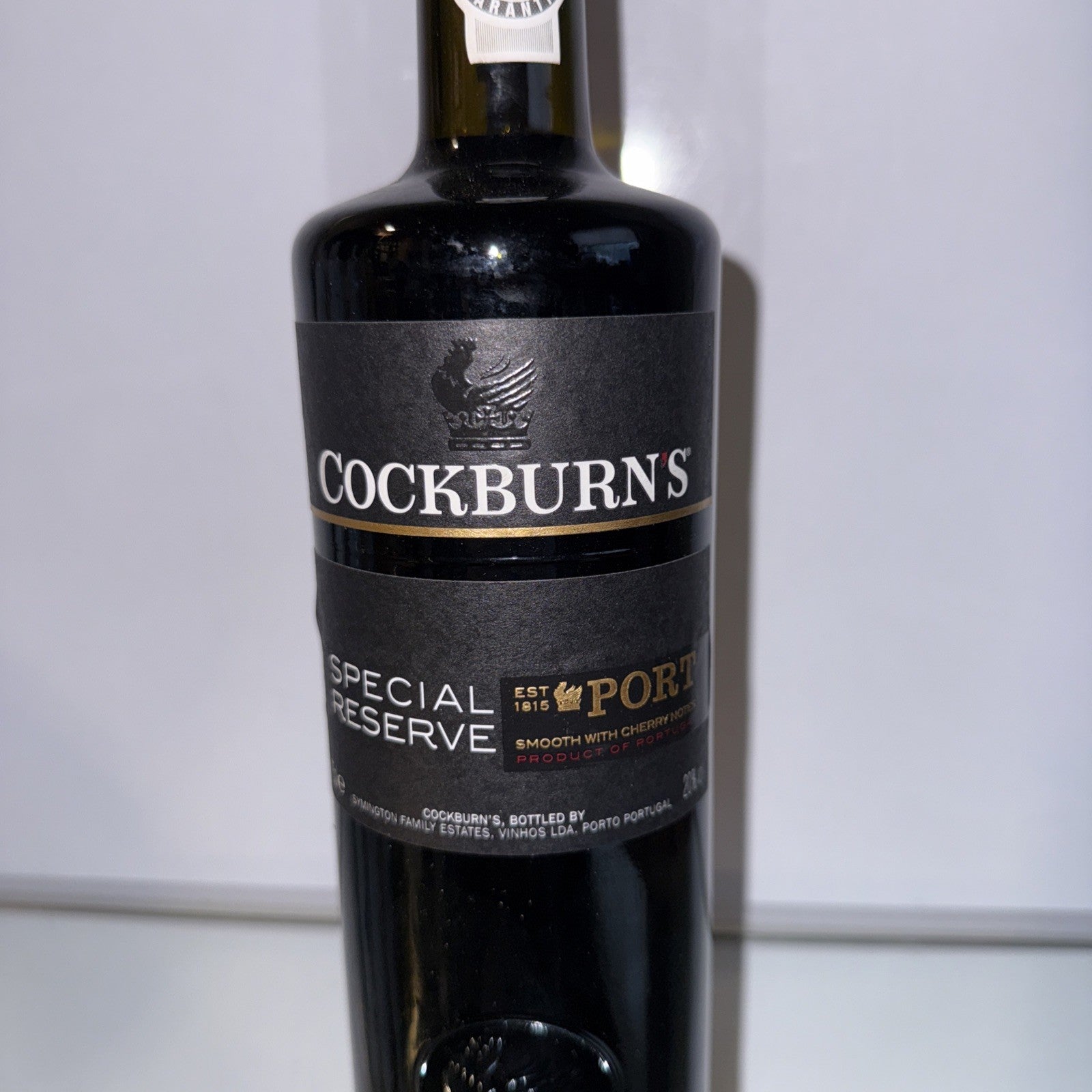 Cockburns Special reserve Port vintage